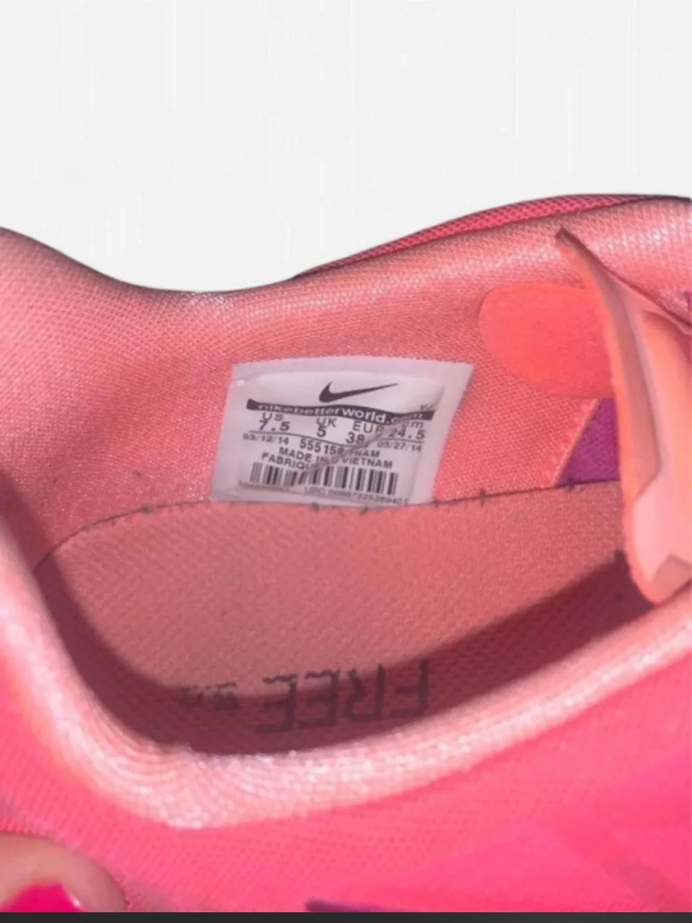 Nike Women Pink and Purple Running Shoes